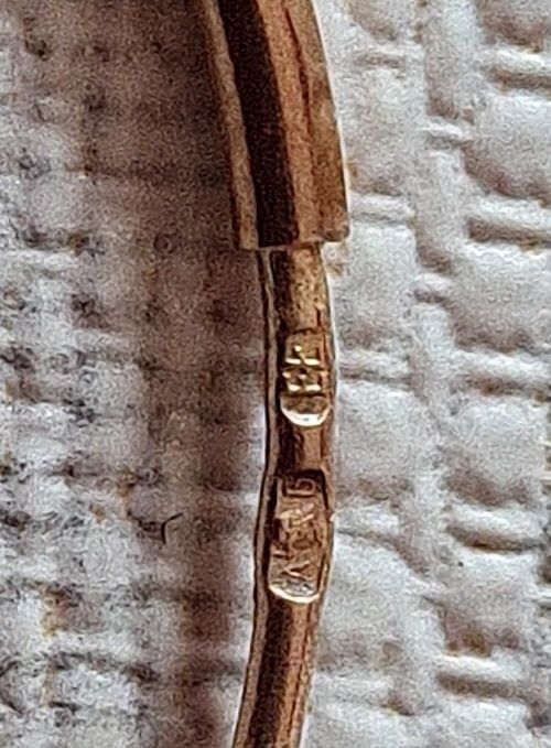 Cercei creole din aur 375/9k