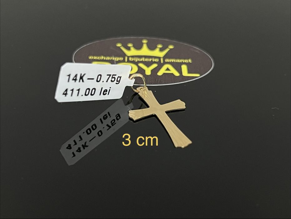 Bijuteria Royal CB : Pandant aur 14K 0,75 grame