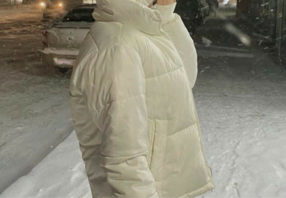 Oq kurtka qishga kuzga.