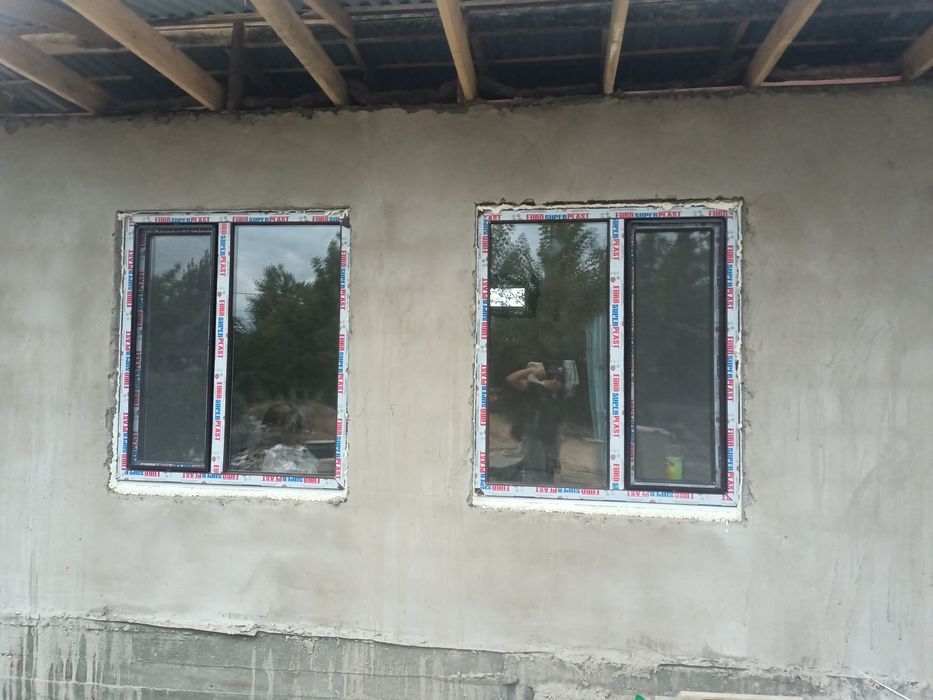 Балконы окна витражи