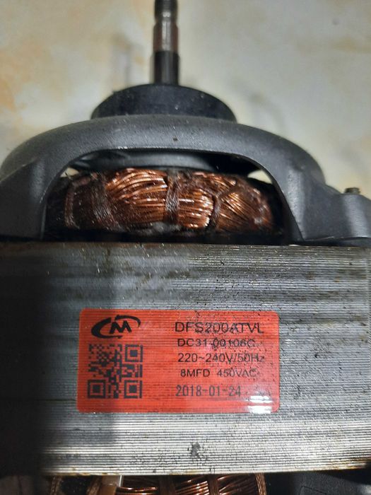 Motor mașină de uscat rufe