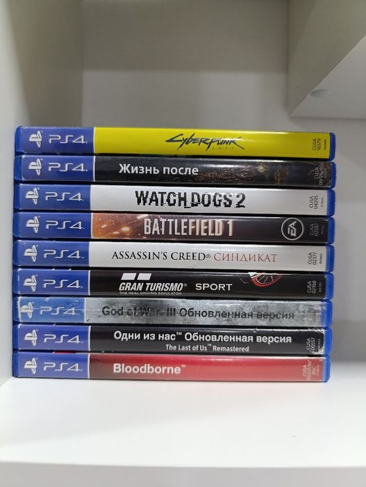 Диски на Play Station 4.