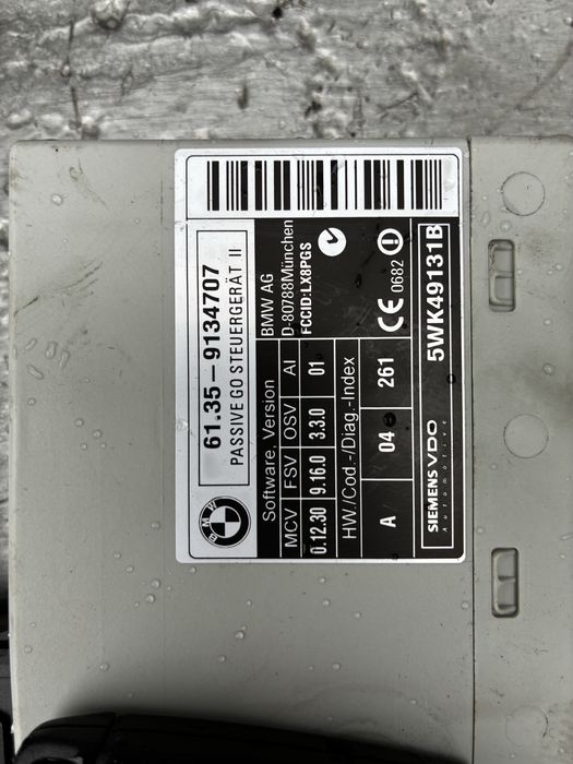 Кейлес система БМВ Х5/ Х6, Е70 (keyless go bmw x5/ x6, e70)