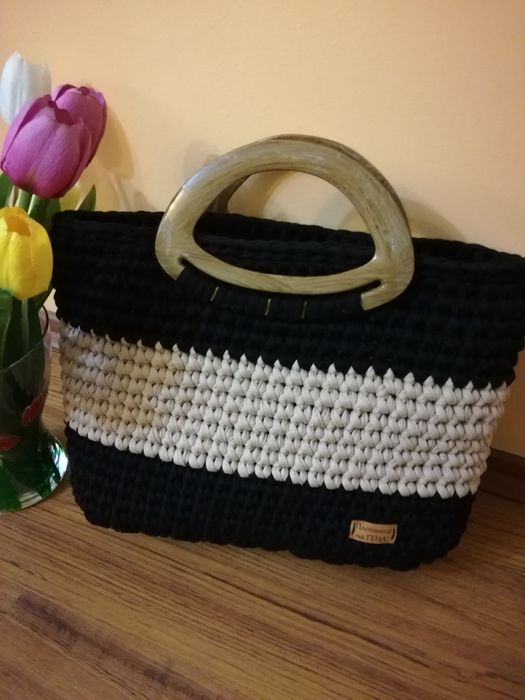 Плетена дамска чанта!