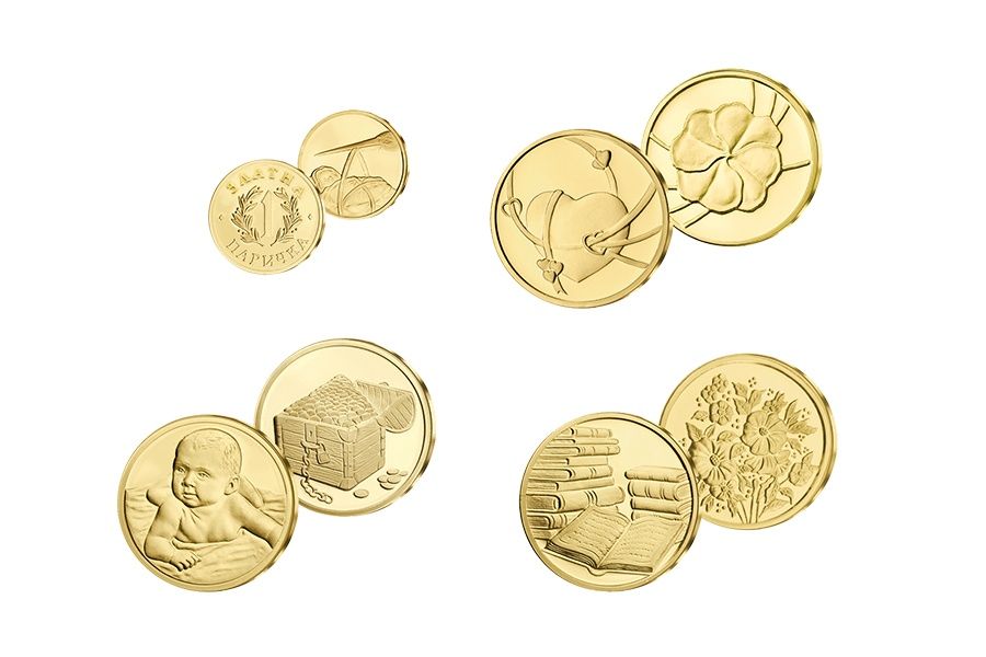 Златен комплект за бебе