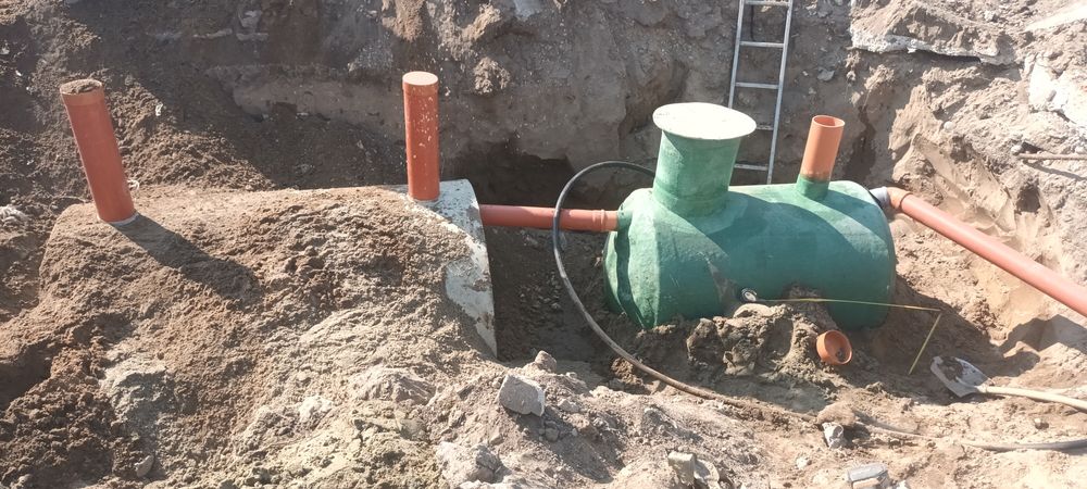 Fose septice ecologice cu montaj, sistem de drenaj
