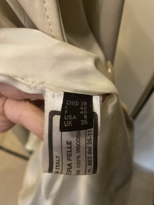 Елегантно кожено манто “Bruno Magli”