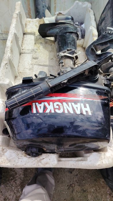 Лодка Ривьера 3600 с мотором Ханкай 6