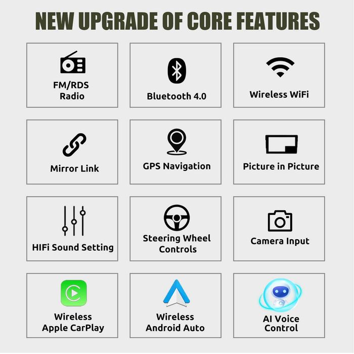 7” 2-DIN мултимедия за OPEL. Android 14, RDS, 64GB ROM, RAM 4GB DDR3