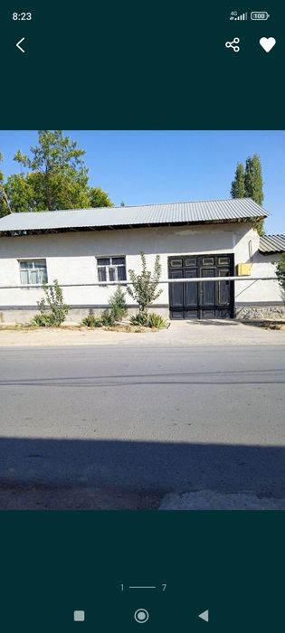 Uchastka sotiladi 7 sotix 5 xona. 80.000$