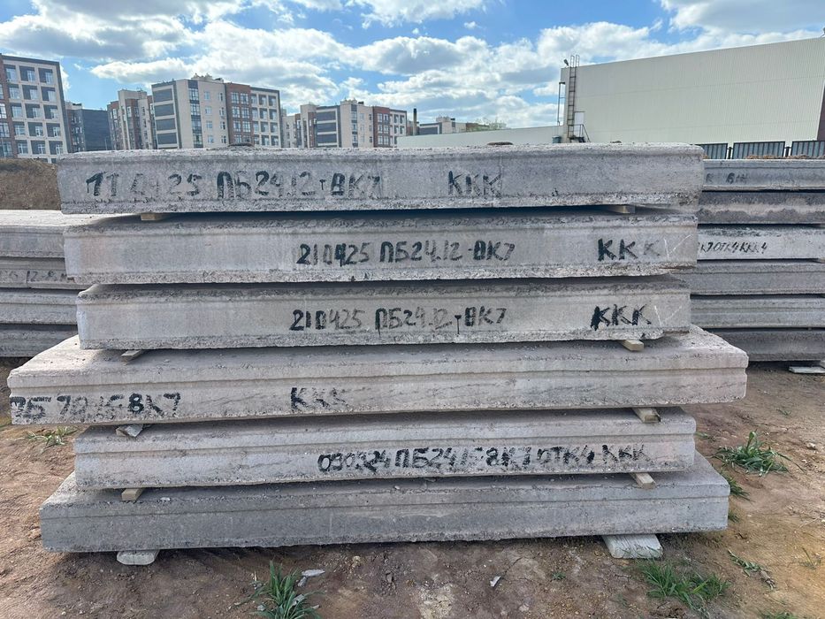 Плиты перекрытия Б/У