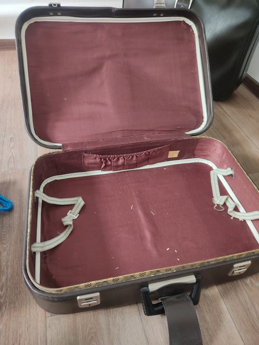 Кожаный чемодан. Сделано в СССР