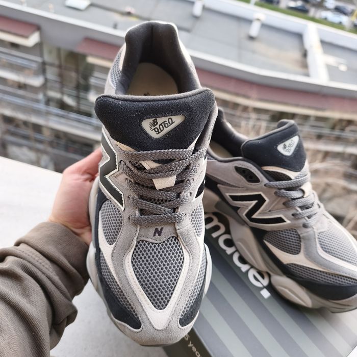 New Balance 9060 black with castlerock 9060era 44-45