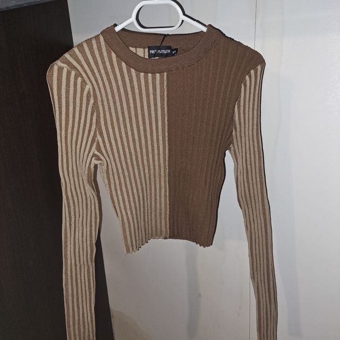 Bluza dama maro și albastră