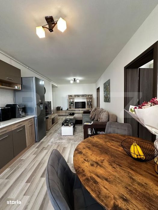 Apartament mobilat si utilat, etaj 1 – parcare, boxa la subsol, zona — fotografia 1