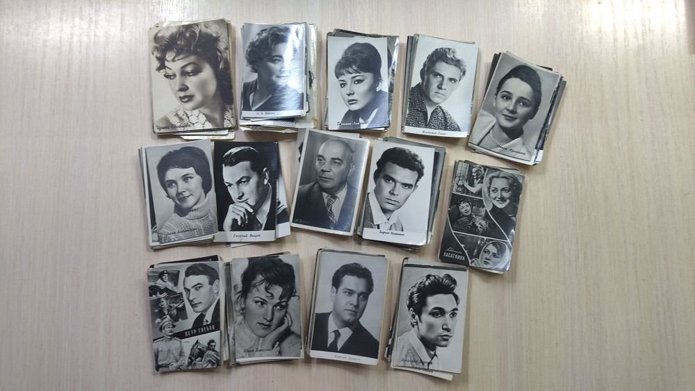 Открытки Актеры Советского кино.