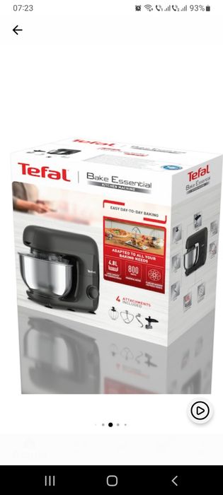 Cuptor pizza Ariete+Robot de bucătărie Tefal Bake Essential