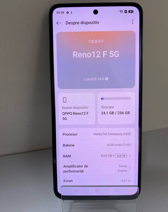 Oppo Reno 12f 5G green