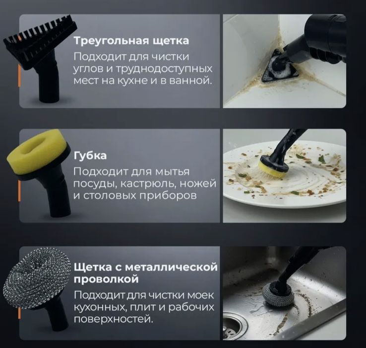 Моющий пылесос Voxlen+10 насадок