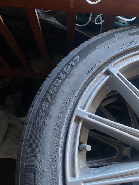 Диски. Шинами Субару