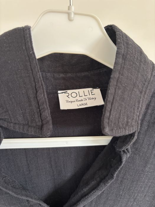 Риза (черна) - бутикова