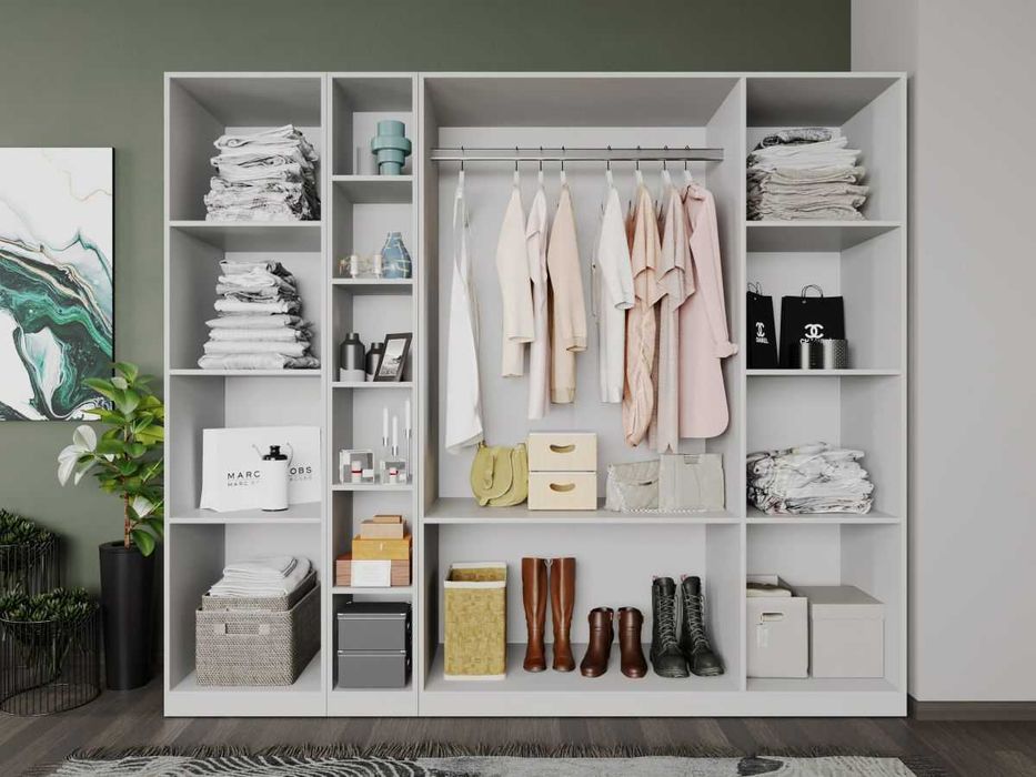 Dulap Casmir / Alb 2.3m Soares