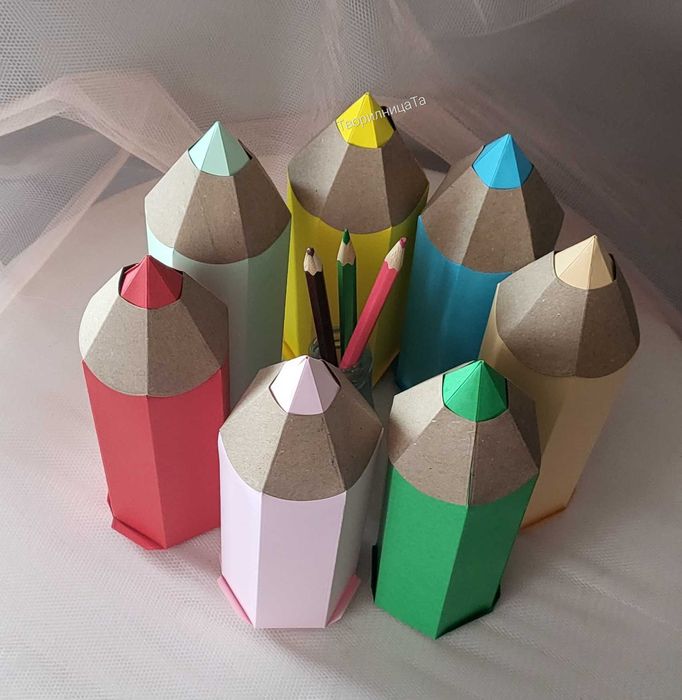 Кутия молив / парче торта