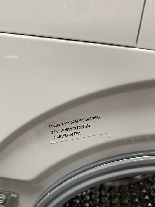 Пералня Samsung  9 кг. WW90FG3M05AWEG