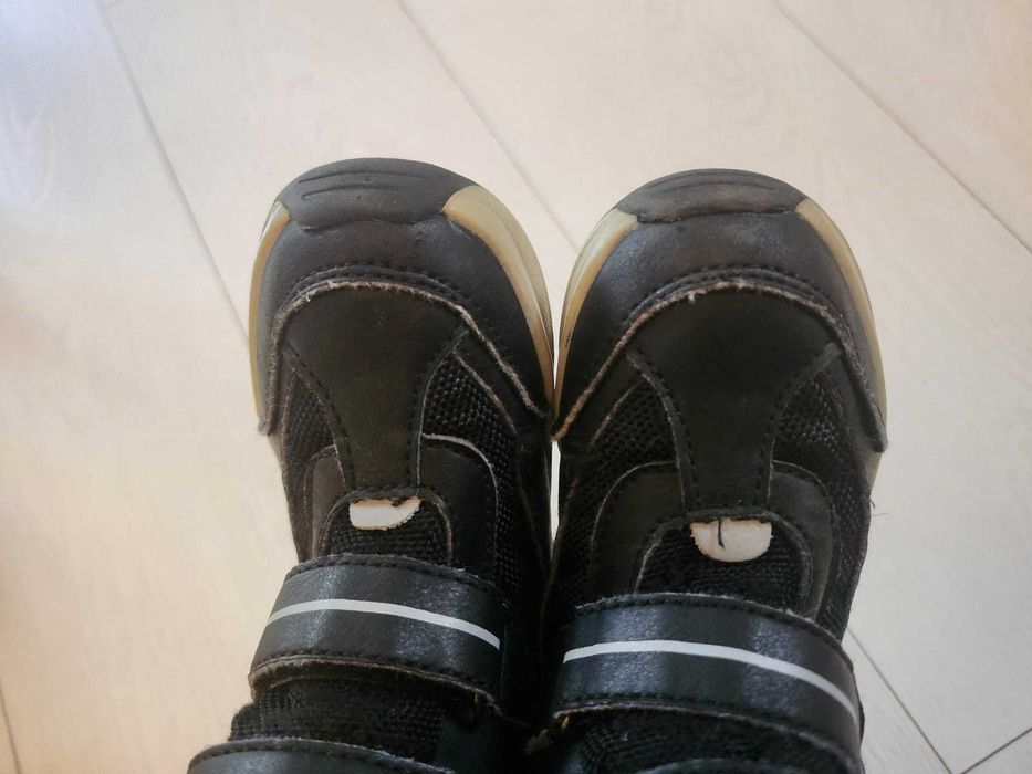 Ghete inalte waterproof din PIELE pentru iarna PRIMIGI nr. 24