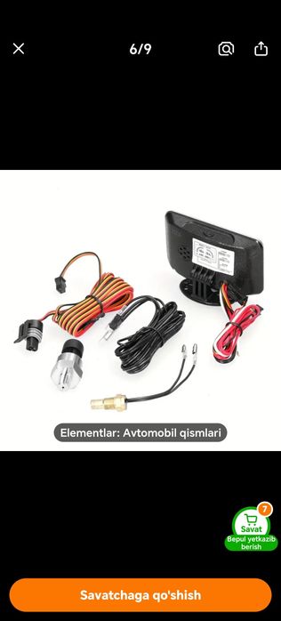 Texnikalar uchun elektron datchik 4/1