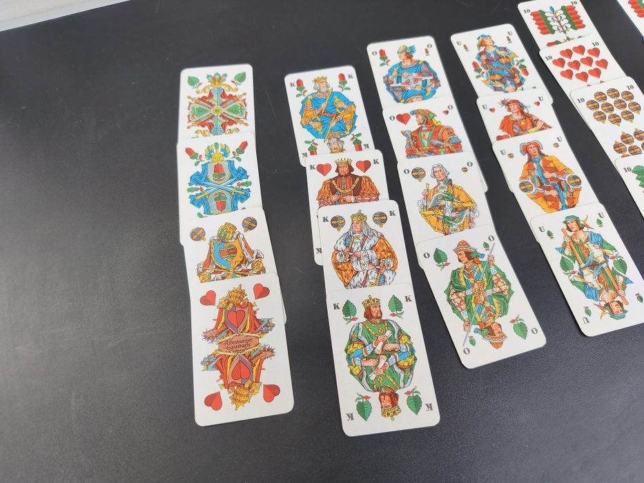 Немски карти за игра Coeur Skat  GDR ГДР