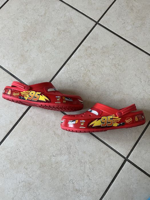 Slapi crocs  Lightning McQueen marimea 43