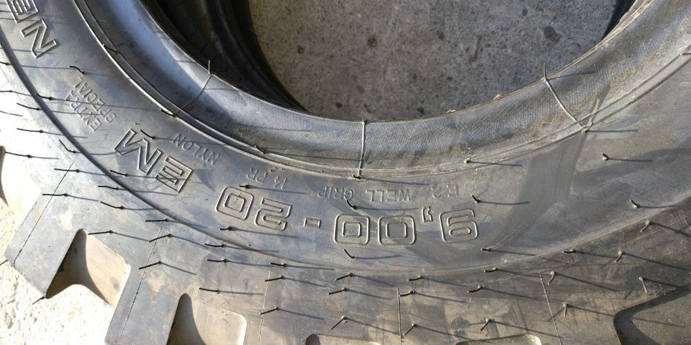 9.00-20 cauciucuri noi de tractiune pentru excavator cu dublu 14 pliur