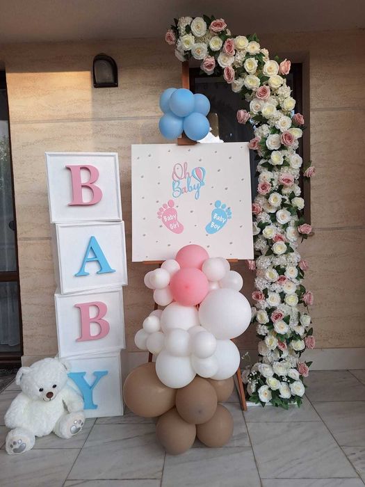 Decor evenimente – Botez, Nuntă, Zile de Naștere, Gender Reveal Bistrita , Cluj , Mures