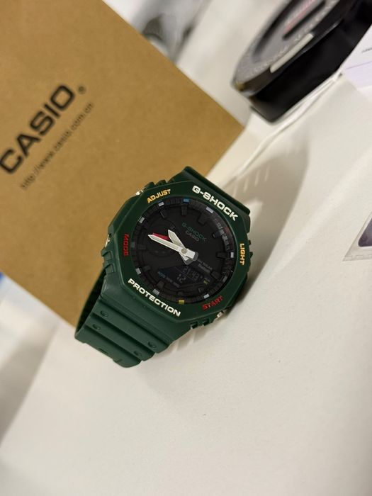 Ceas Casio G-Shock GA-2100 Army Green