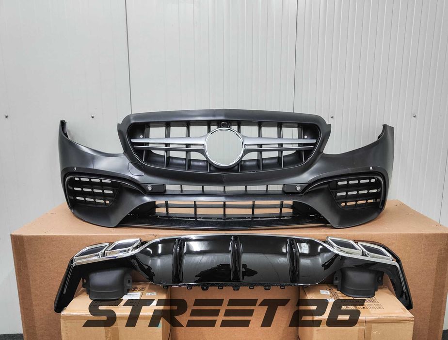 Bara fata E63 AMG E-Class W213 si Difuzor E63 AMG W213 (2016-2020) AMG