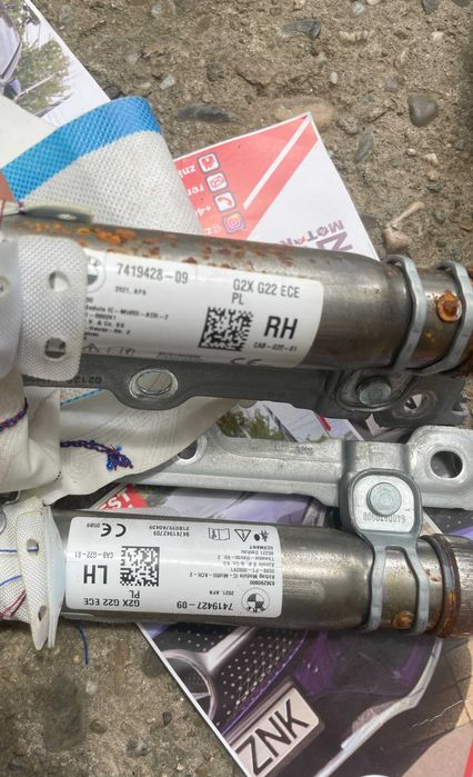 BMW seria 4 G22 M4 G82 set centuri de siguranta - kit airbag cortina