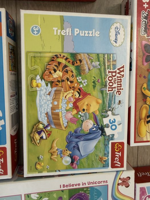 Lot puzzle si cateva jucarii