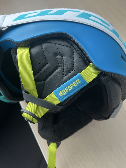 Casca ski cu ochelari