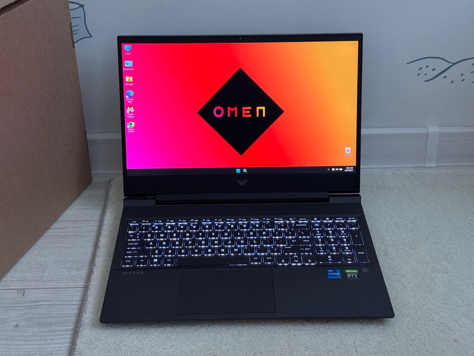 16.1 144hz/ RTX 3060 6GB /i7 11800h /512SSD/ 16gb/ HP Victus/B&O audio