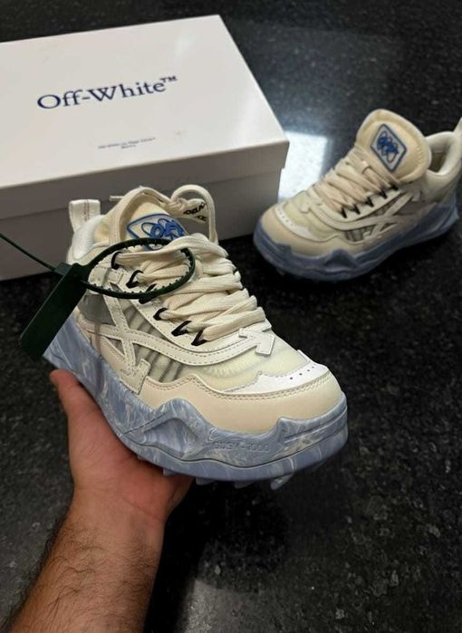 Adidasi OFF White Odsy 1000 Marble Blue / Full Box