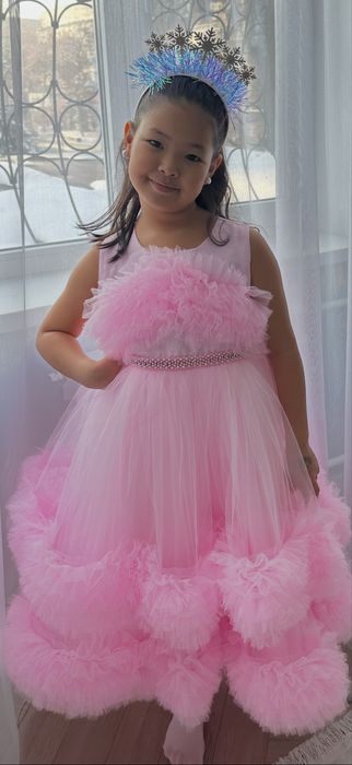 Пышное платье на 8 лет
