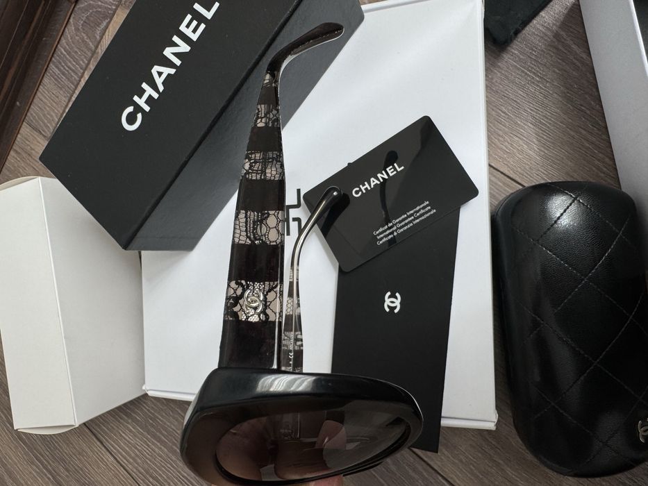 Слънчеви очила CHANEL Cateye butterfly LACE