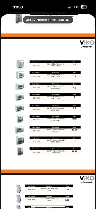 Sarkor kabel  toza mis 2x2.5 7480 soʻm 2x1.5 4975 soʻm  Uzcabel