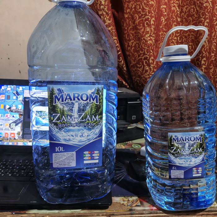 Yangi MAROM brendi ostida ishlab chiqarilayotgan Ichimlik suvlari 5l,1