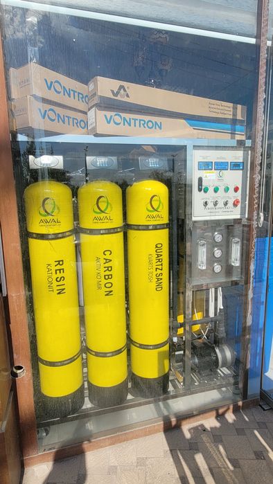 Хар хил турдаги сув фильтрлари бор