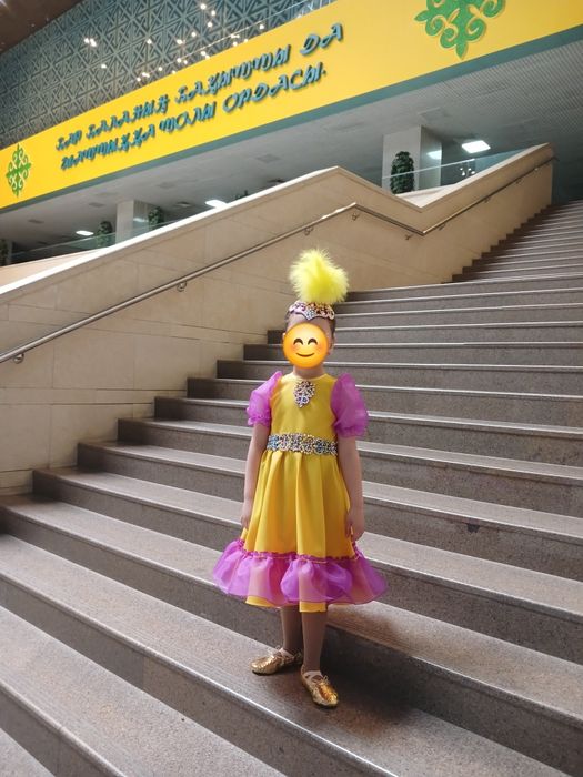 Қазақша көйлек. Ұлттық киім. 5-6 жас.