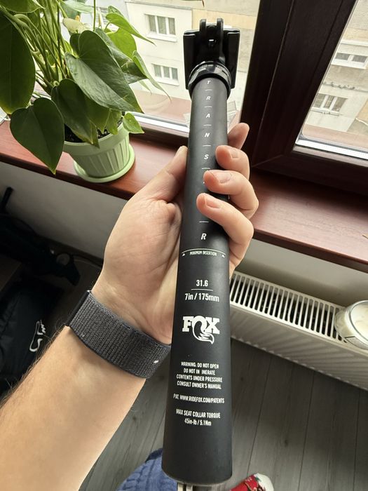 Dropper Fox Transfer cu Maneta Fox, Noi!