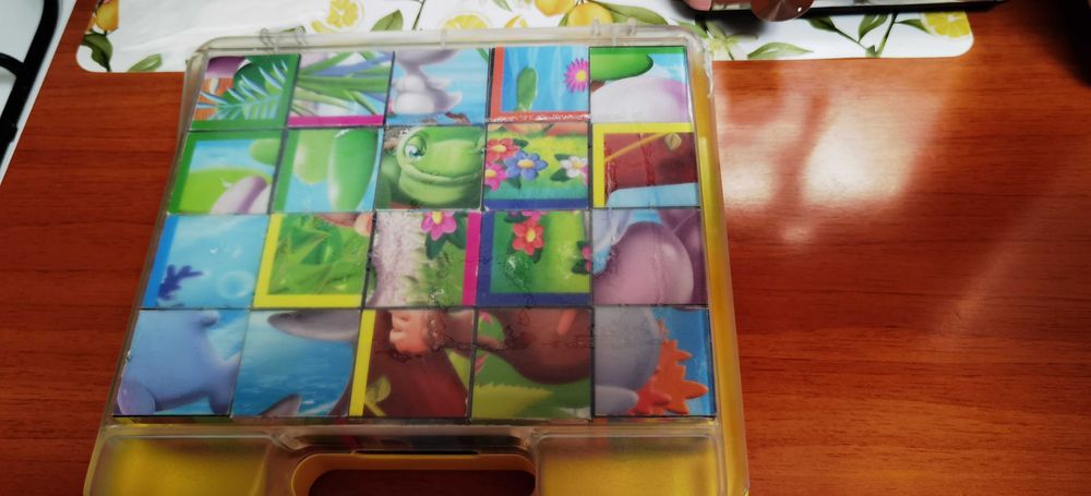 Puzzle cuburi clementoni