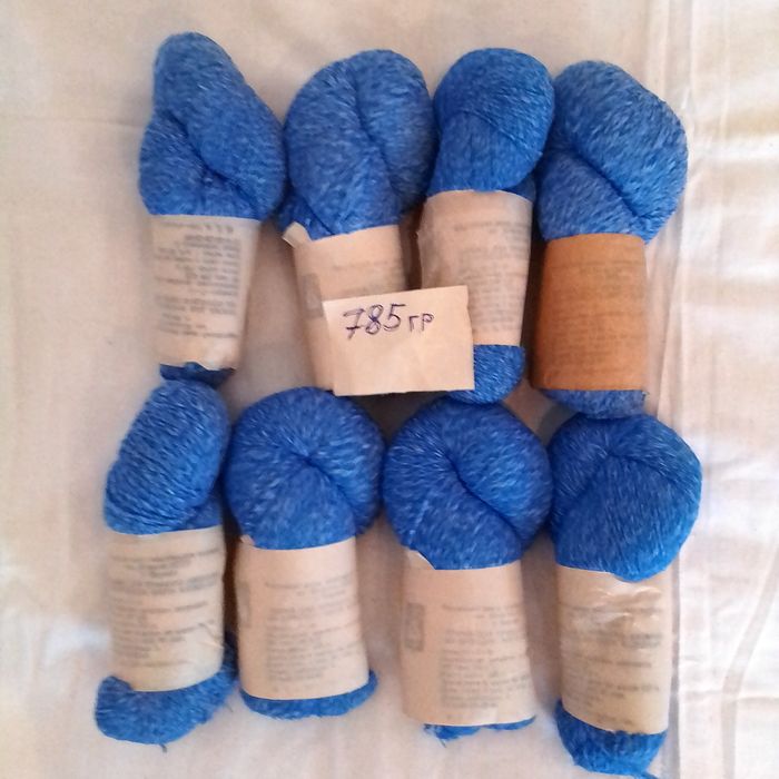 Пряжа полушерстянная и ПАН для вязания